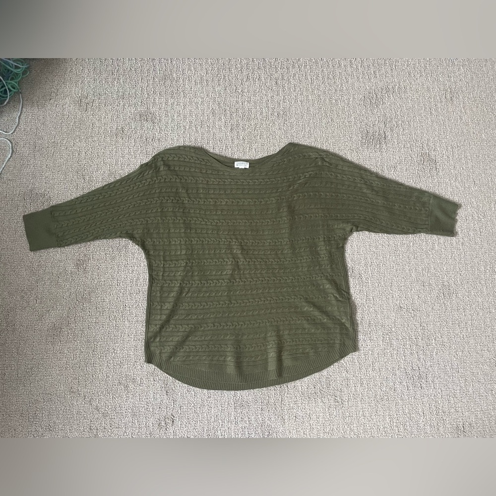 Market & Spruce Reviera Quarter Sleeve Sweater